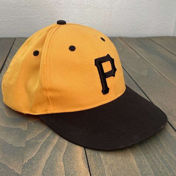 Yellow Black OC Sports MLB Pittsburgh Pirates Cooperstown Baseball Hat Cap (HT1) - Picture 5 of 8